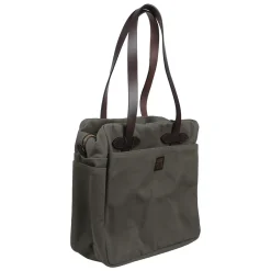 Tasker<Filson Robust Twill Tote Bag med Lynlås Grøn