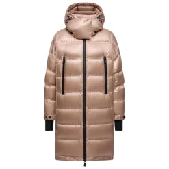 Frakker<Moncler Rochelairs Long Down Jacket Pink