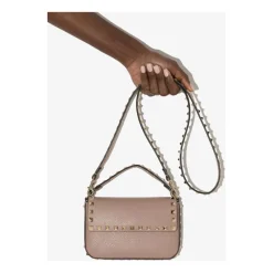 Håndtasker<Valentino Garavani Rockstud Leather Mini Bag Pink