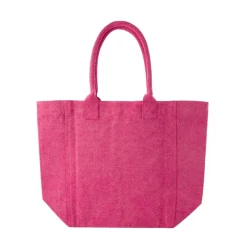 Indkøbstasker^Isabel Marant Rosa Bomuld Shopper Taske med Magnetisk Lukning Pink
