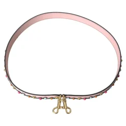 Tilbehør Til Tasker^Dolce & Gabbana Rosa Læder Skulderrem Tilbehør Multifarvet