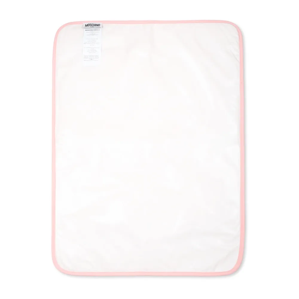 Tasker^Moschino Rosa skiftetaske med Teddy Bear Pink
