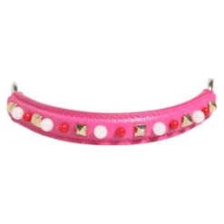 Tilbehør Til Tasker^Dolce & Gabbana Rosa Smykket Læder Taske Håndtag Pink