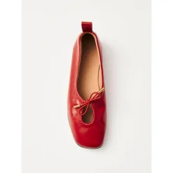 Ballerina Sko^ALOHAS Rosalind Læder Ballet Flats Rød