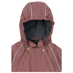 Overtøj<Mikk-Line Rose Brown Nylon Baby Suit Pink