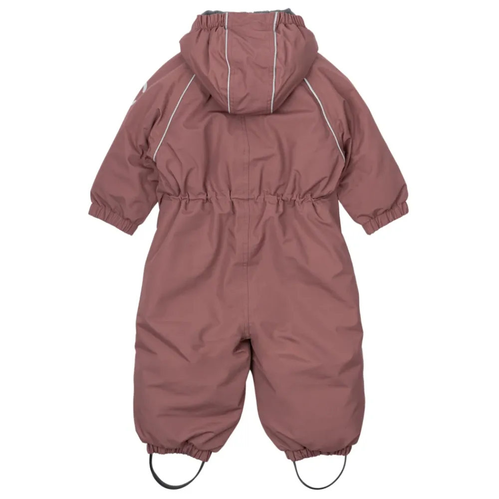 Overtøj<Mikk-Line Rose Brown Nylon Baby Suit Pink