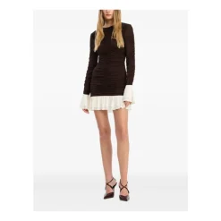 Kjoler<ROTATE Birger Christensen Rotate Dresses Brun
