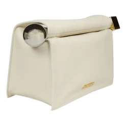 Clutch^Jacquemus Rund Firkantet Clutch Taske Beige