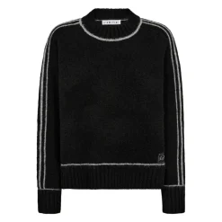 Striktrøjer & Sweatere<Haute L'Amitié Rundhalset strik Sort