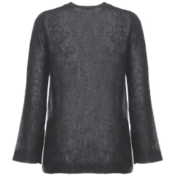 Striktrøjer & Sweatere<Kangra Rundhalset sweater Sort