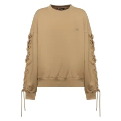 Sweatshirts^ROTATE Birger Christensen Rundhalset sweatshirt Beige