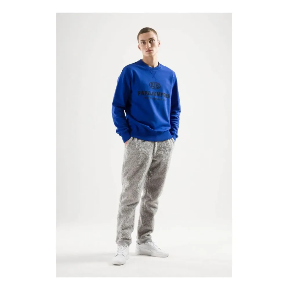 Sweatshirts^Parajumpers Rundhalset Sweatshirt Blå