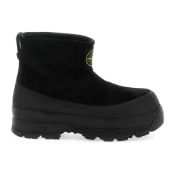Vinterstøvler|Støvler^Stone Island S100120 Suede Sko Sort