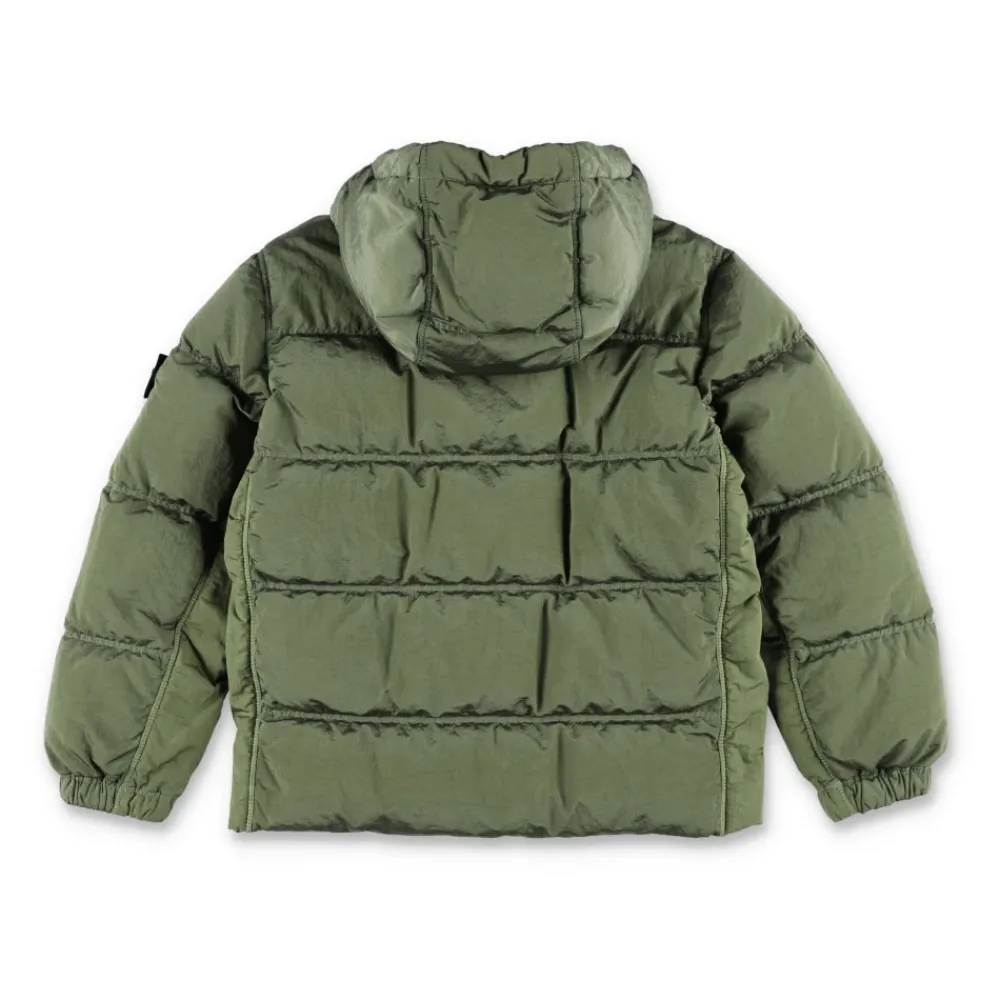 Jakker<Stone Island Sage Green Dunjakke AW25 Grøn