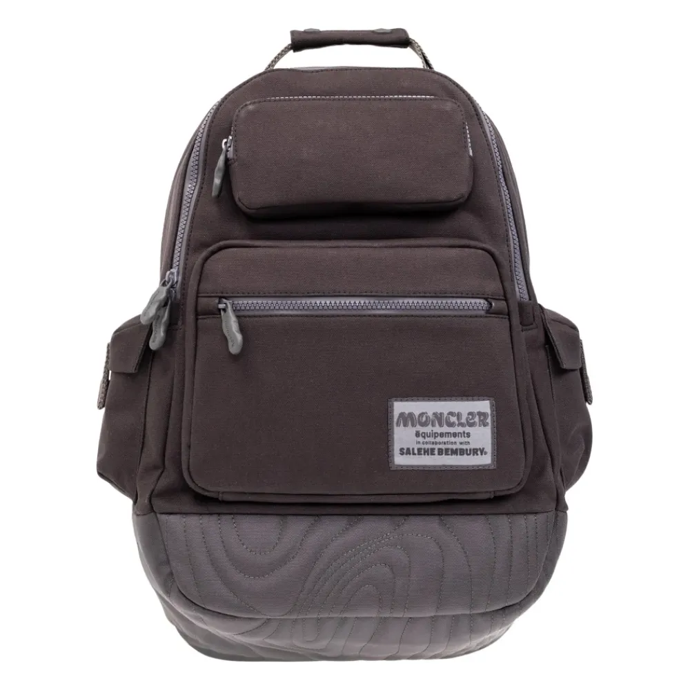 Tasker|Rygsække<Moncler Salehe Bembury Rygsæk Sort