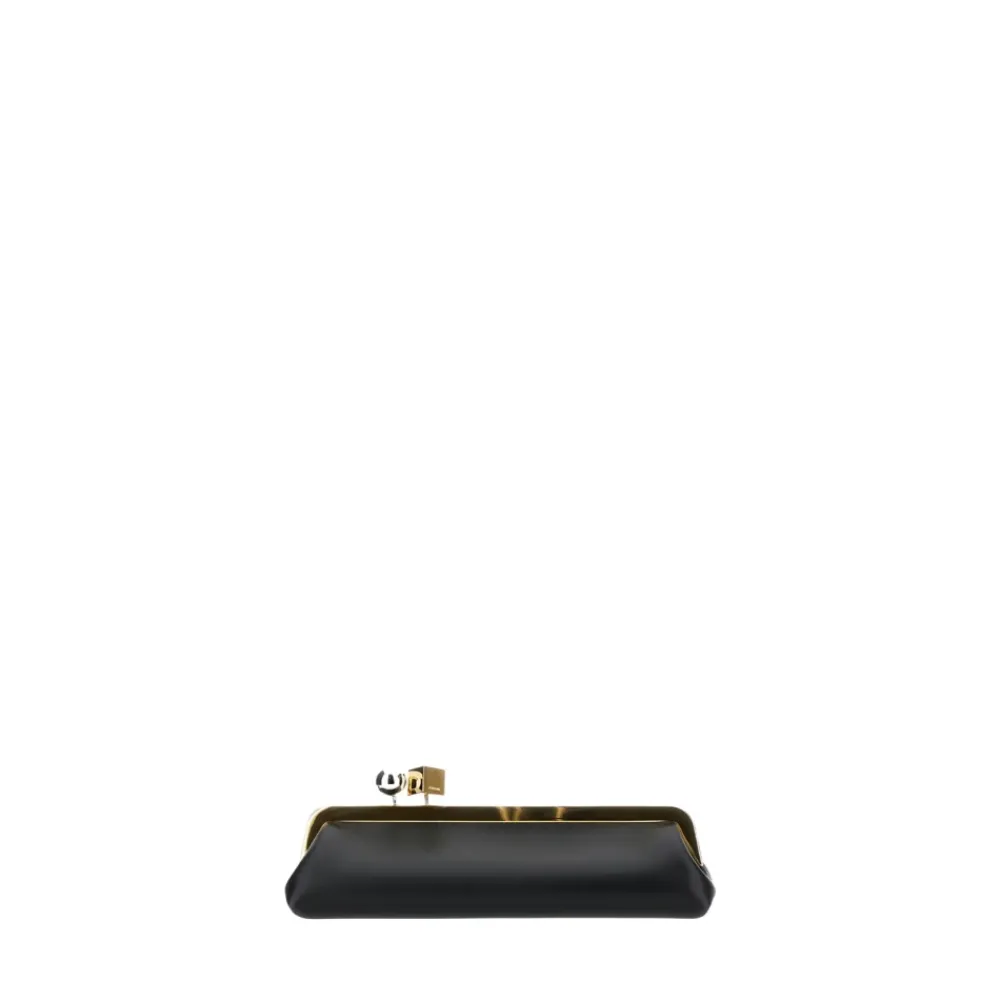 Clutch<Jacquemus Salon clutch Sort