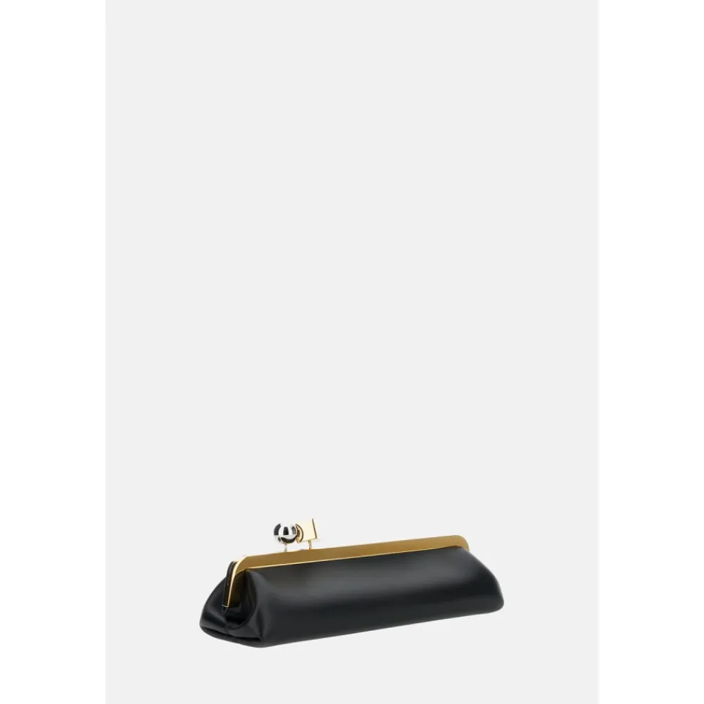 Clutch<Jacquemus Salon clutch Sort