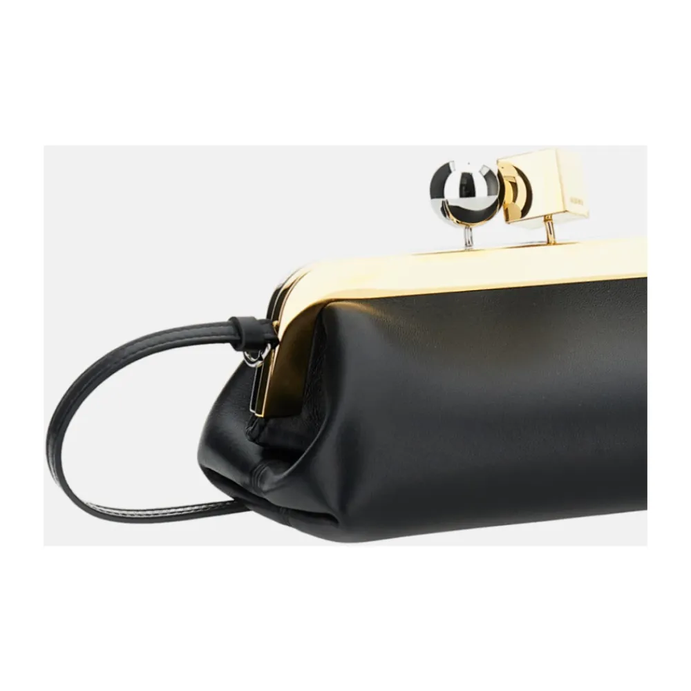 Clutch<Jacquemus Salon clutch Sort