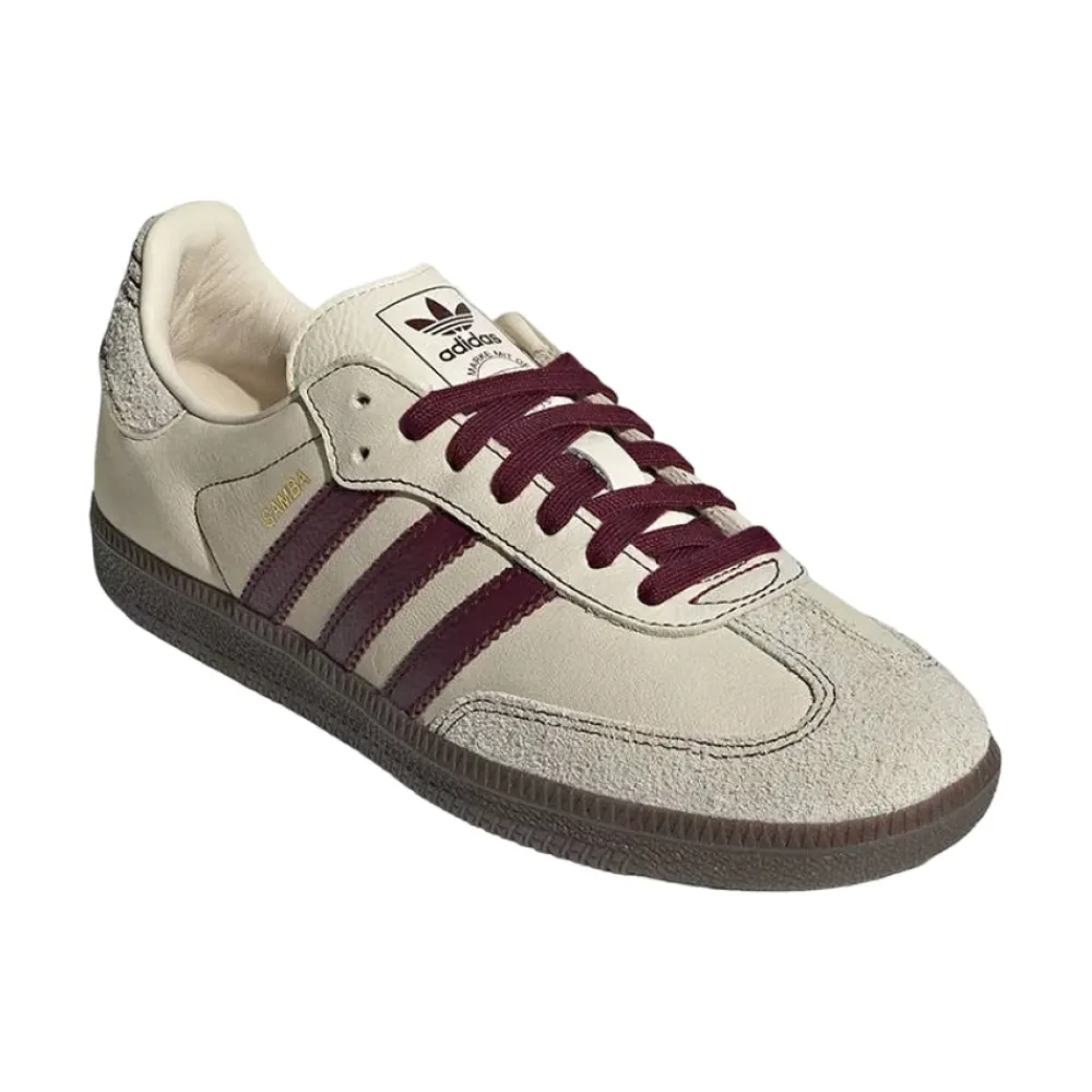 Sneakers<Adidas Samba OG Wonder White Maroon Beige