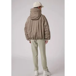 Jakker<Parajumpers Satin Oversize Bomberjakke med Dun Brun
