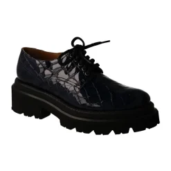 Snøresko<CALCE Schnüre Schuhe Blå