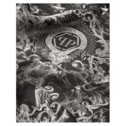Halstørklæder Og Tørklæder<Philipp Plein Scialle Nero Silky Scarf Sort