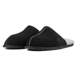 Hjemmesko<UGG Scuff Hjemmesko Black Sort