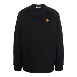 Sweatshirts^Kenzo Seasonal Logo Sweatshirt Sort