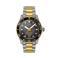 Ure^TISSOT Seastar 1000 40mm Grå