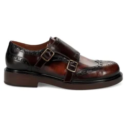 Loafers<Pons Quintana SELINE Monk Strap Shoe Brun
