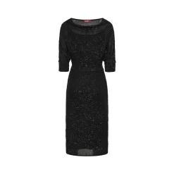 Kjoler^Max Mara Studio Sequinned Viscose Yarn Dress Sort