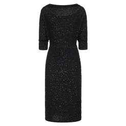 Kjoler^Max Mara Studio Sequinned Viscose Yarn Dress Sort