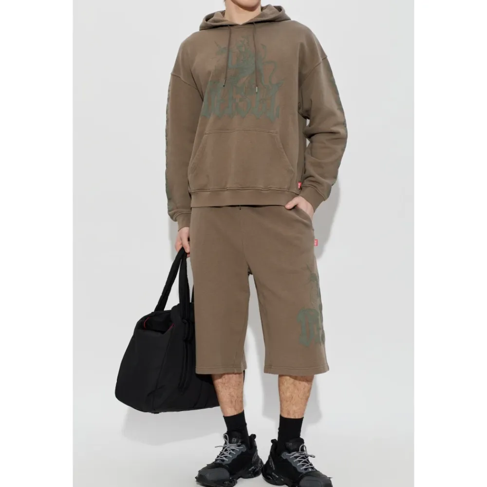 Trøjer^Diesel S-GRIFFON Sweatshirt Brun