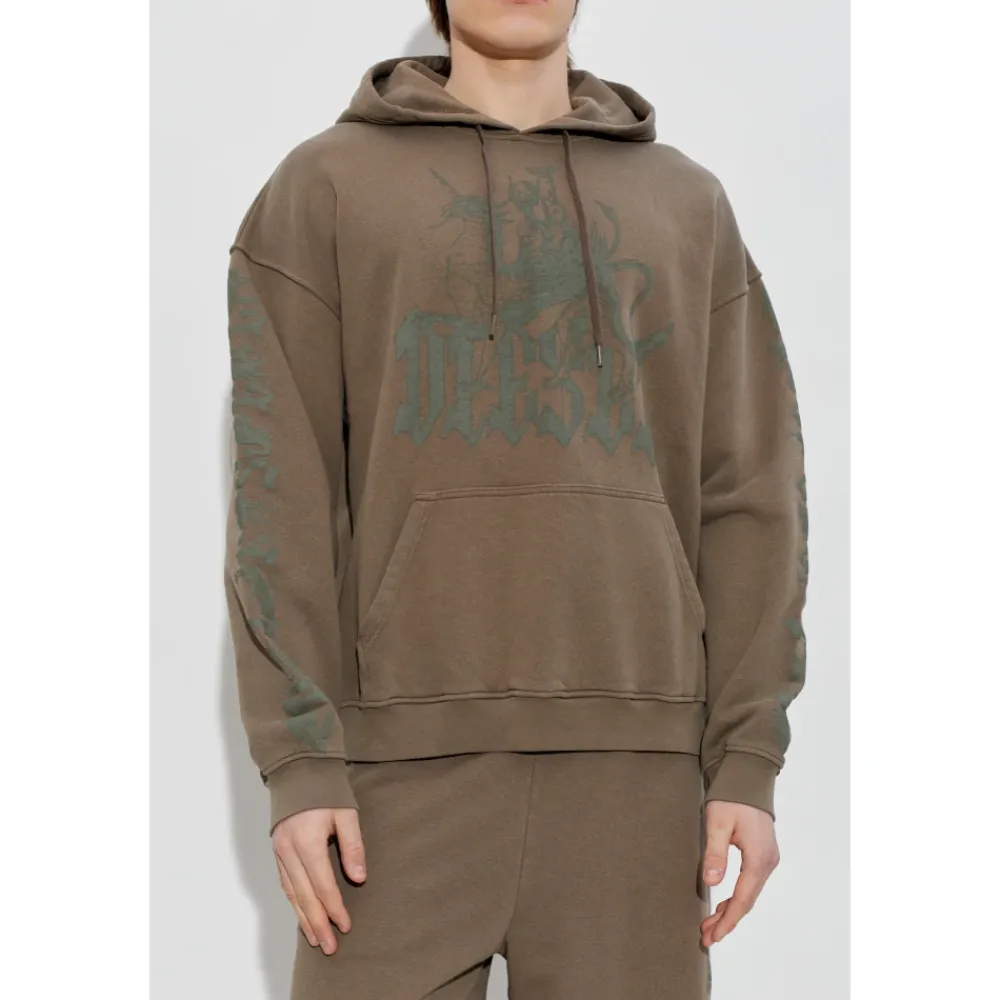 Trøjer^Diesel S-GRIFFON Sweatshirt Brun