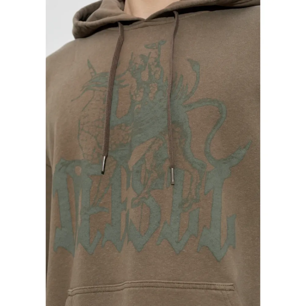 Trøjer^Diesel S-GRIFFON Sweatshirt Brun