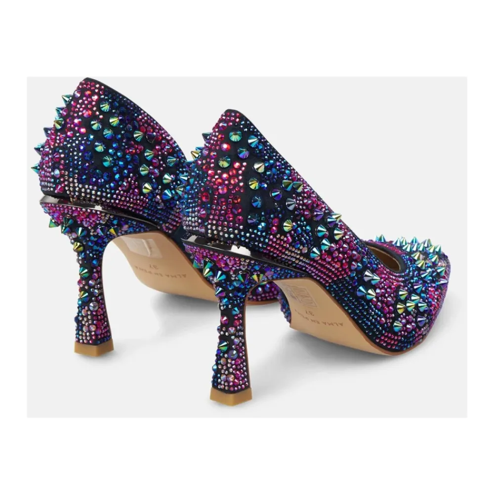 Pumps|Stiletter<ALMA EN PENA Sharp Heel Shoe Multifarvet
