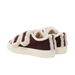 Sneakers^Inuikii Shearling Low Velcro Brun