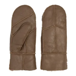 Handsker<RE:DESIGNED Shearling Touchscreen Vinter Vanter Brun