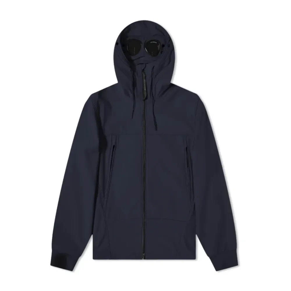 Skaljakker^C.P. Company Shell-R Goggle Jacket Total Eclipse-54 Blå