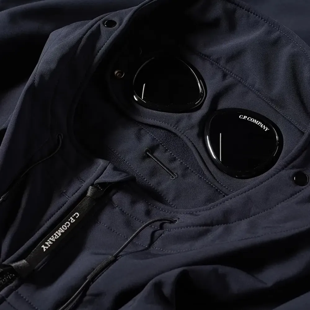 Skaljakker^C.P. Company Shell-R Goggle Jacket Total Eclipse-54 Blå