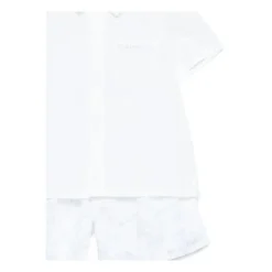 Bodystocking & Sæt<Givenchy Shirt and Shorts Sæt Hvid