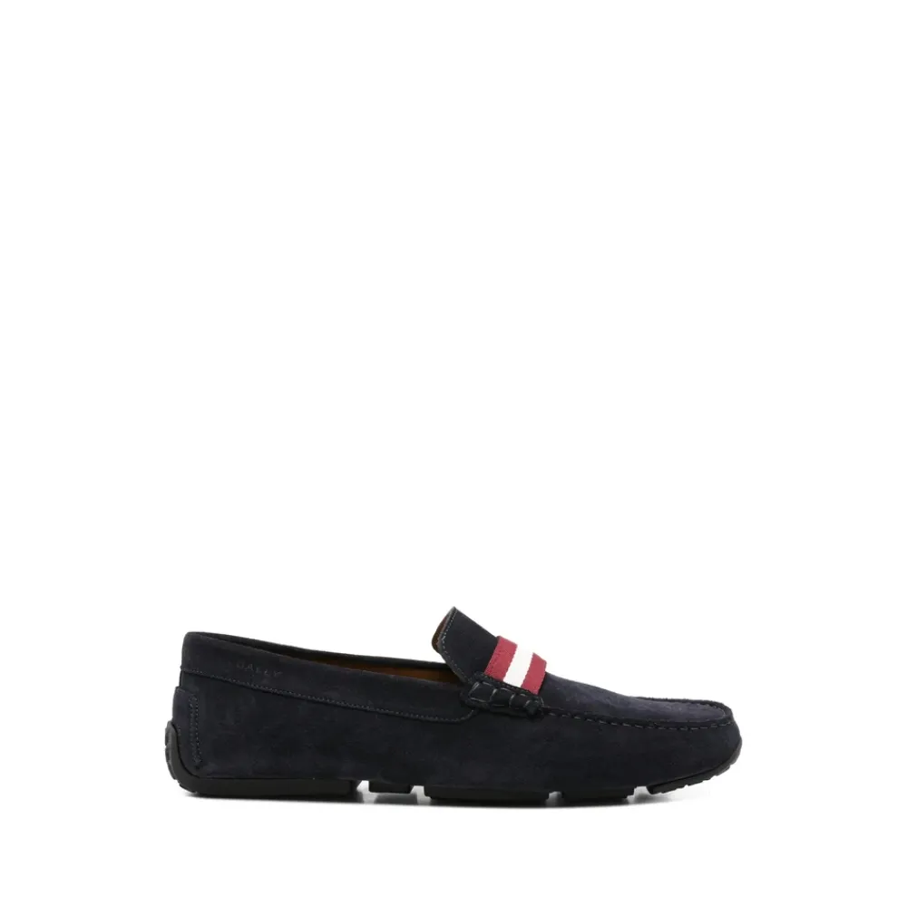 Loafers<Bally Shoe Blå