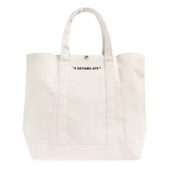 Tasker^A BATHING APE Shopper Bag Beige