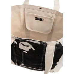 Tasker^A BATHING APE Shopper Bag Beige