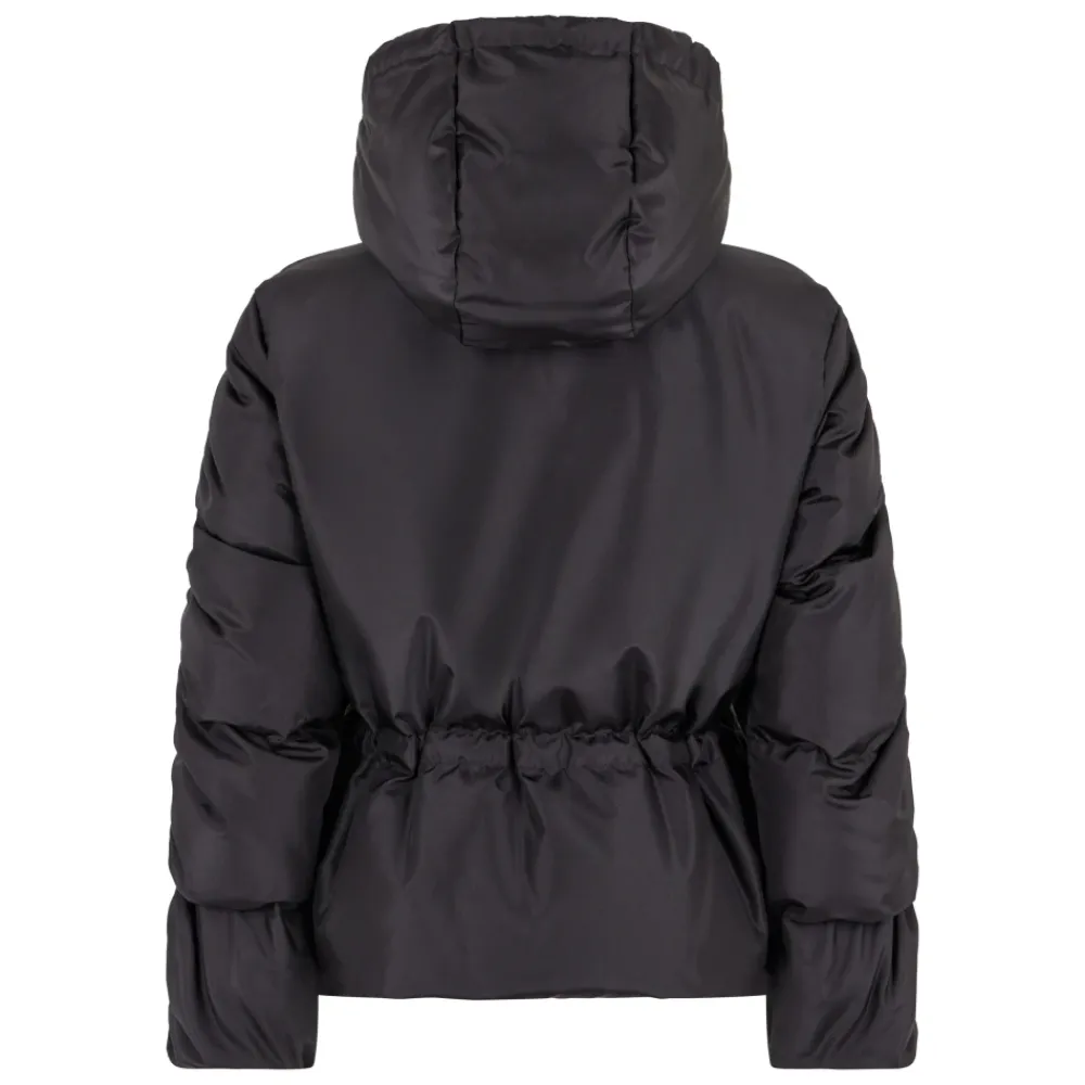 Jakker<Moncler Short Nylon Jacket Sort
