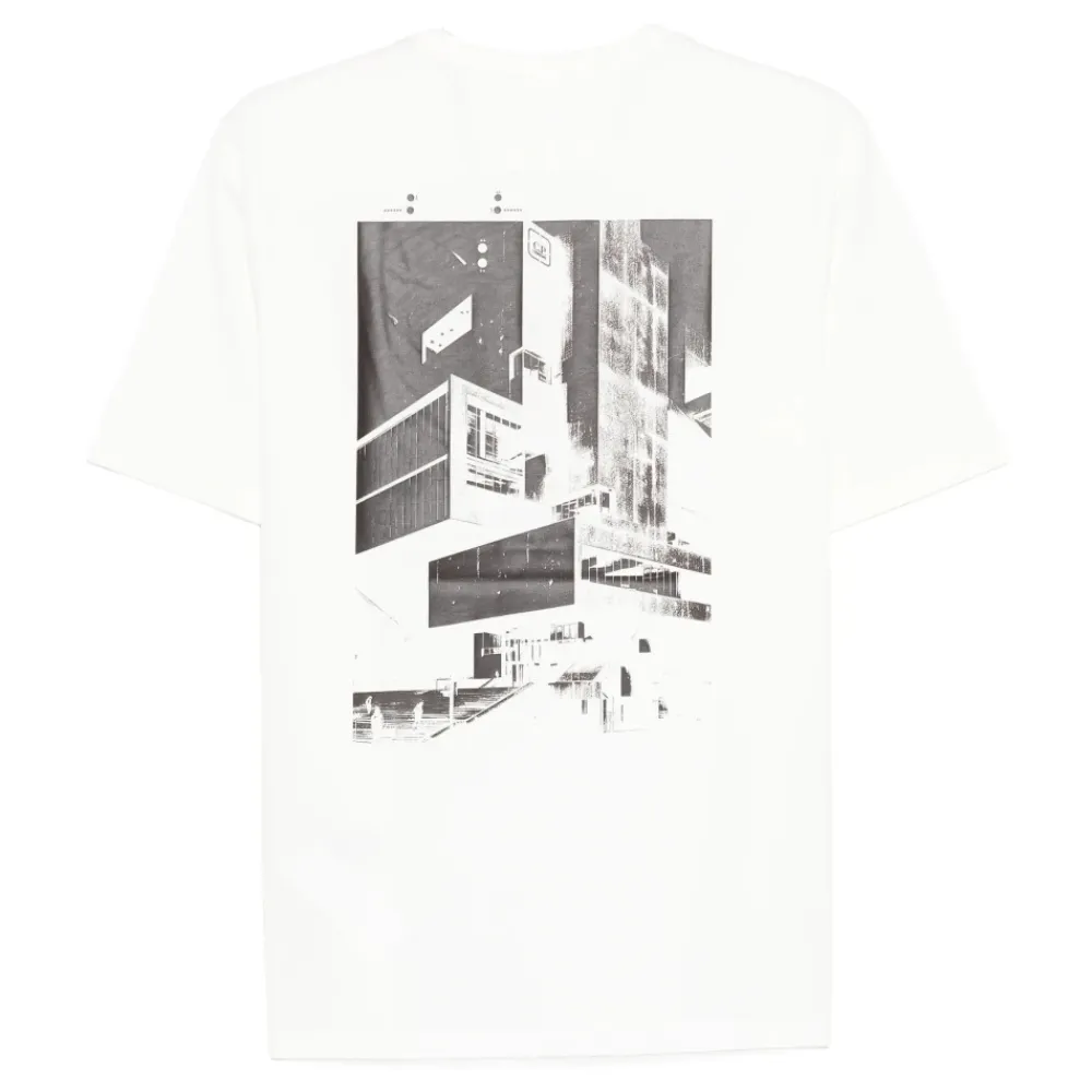T-Shirts<C.P. Company Short Sleeve T-Shirt Hvid