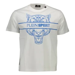 T-Shirts & Toppe<Plein Sport Short Sleeve T-Shirt Hvid