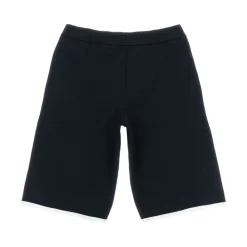 Underdele<Moncler Shorts con applicazione logo Blå
