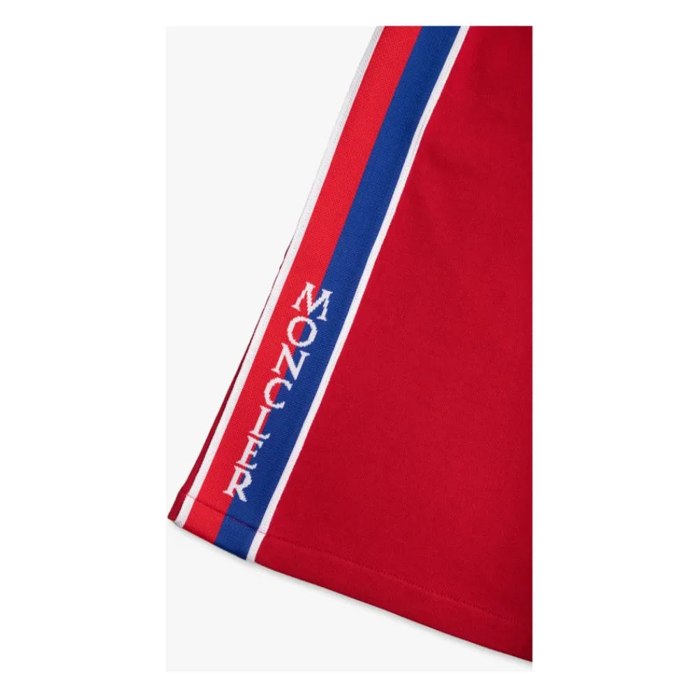 Underdele<Moncler Shorts med Logo Rød