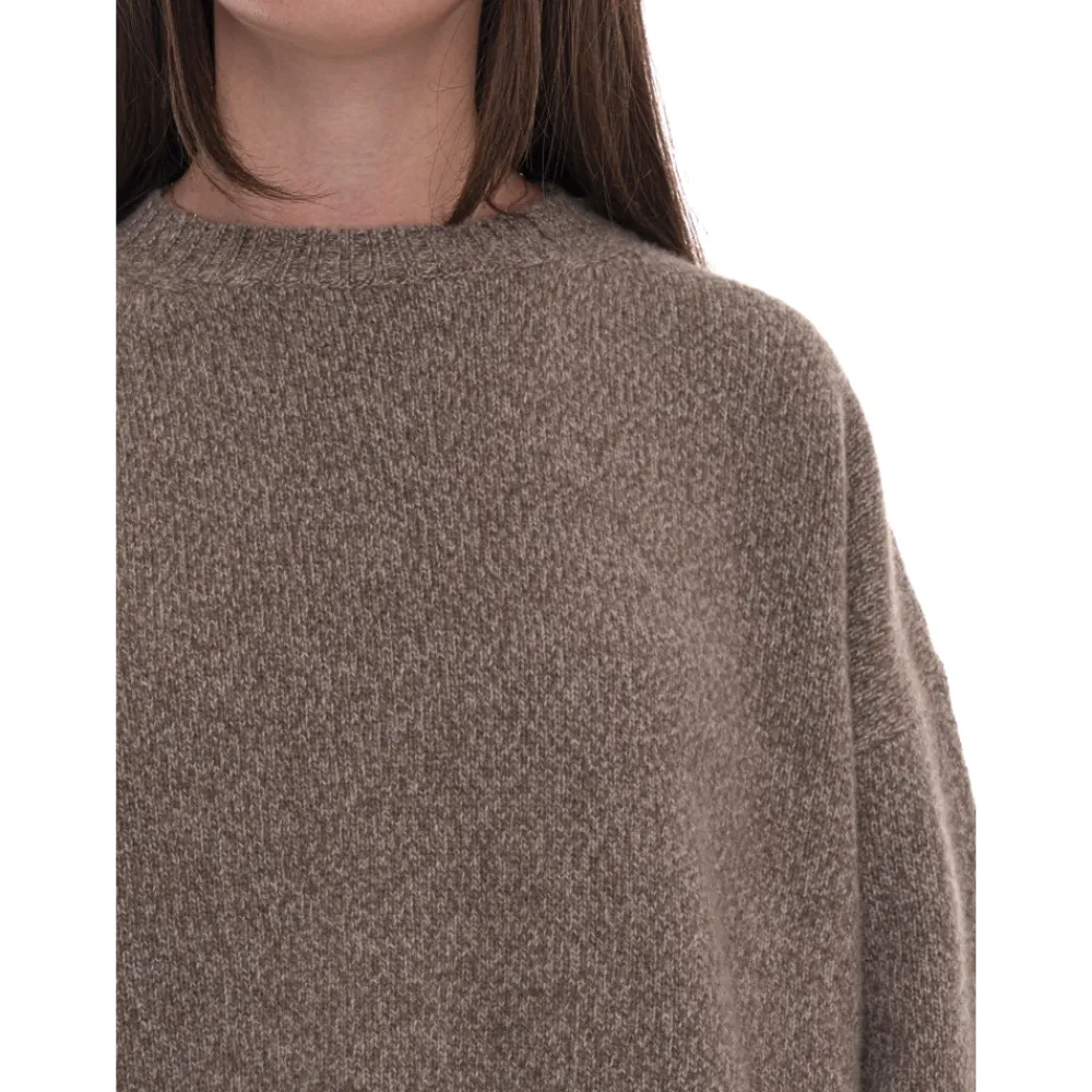 Striktrøjer & Sweatere<Weekend Max Mara Sibari Pullover Brun